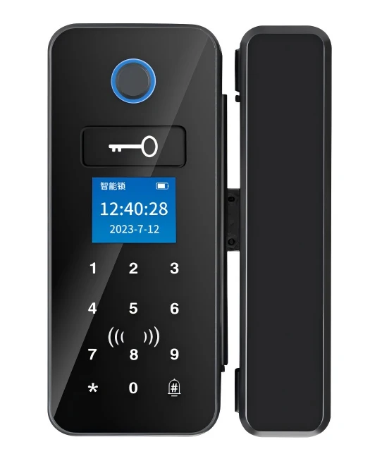 A10 Smart Glass Door Lock - product view 1