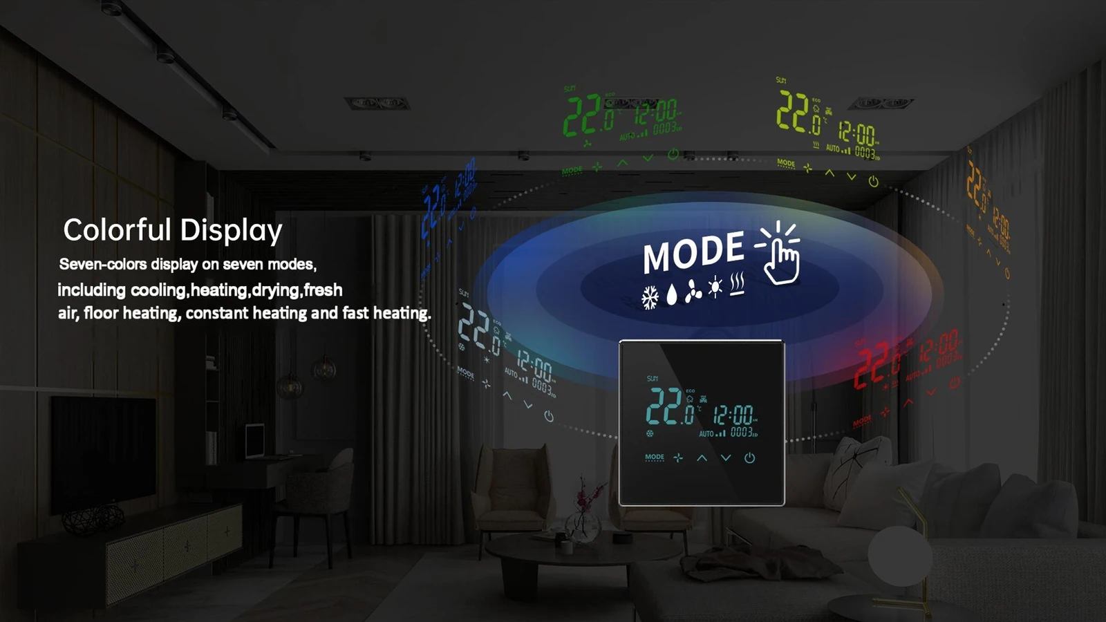 The Third Generation SBUS Smart HVAC Switch - source product detail