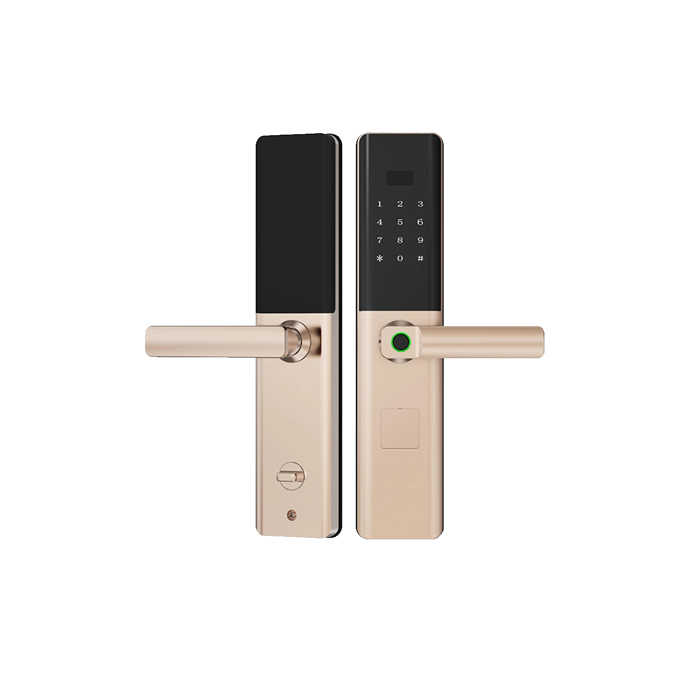 T9-5G Semi-Automatic Smart Fingerprint Door - product view 1