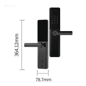 T9-5G Semi-Automatic Smart Fingerprint Door - product view 2