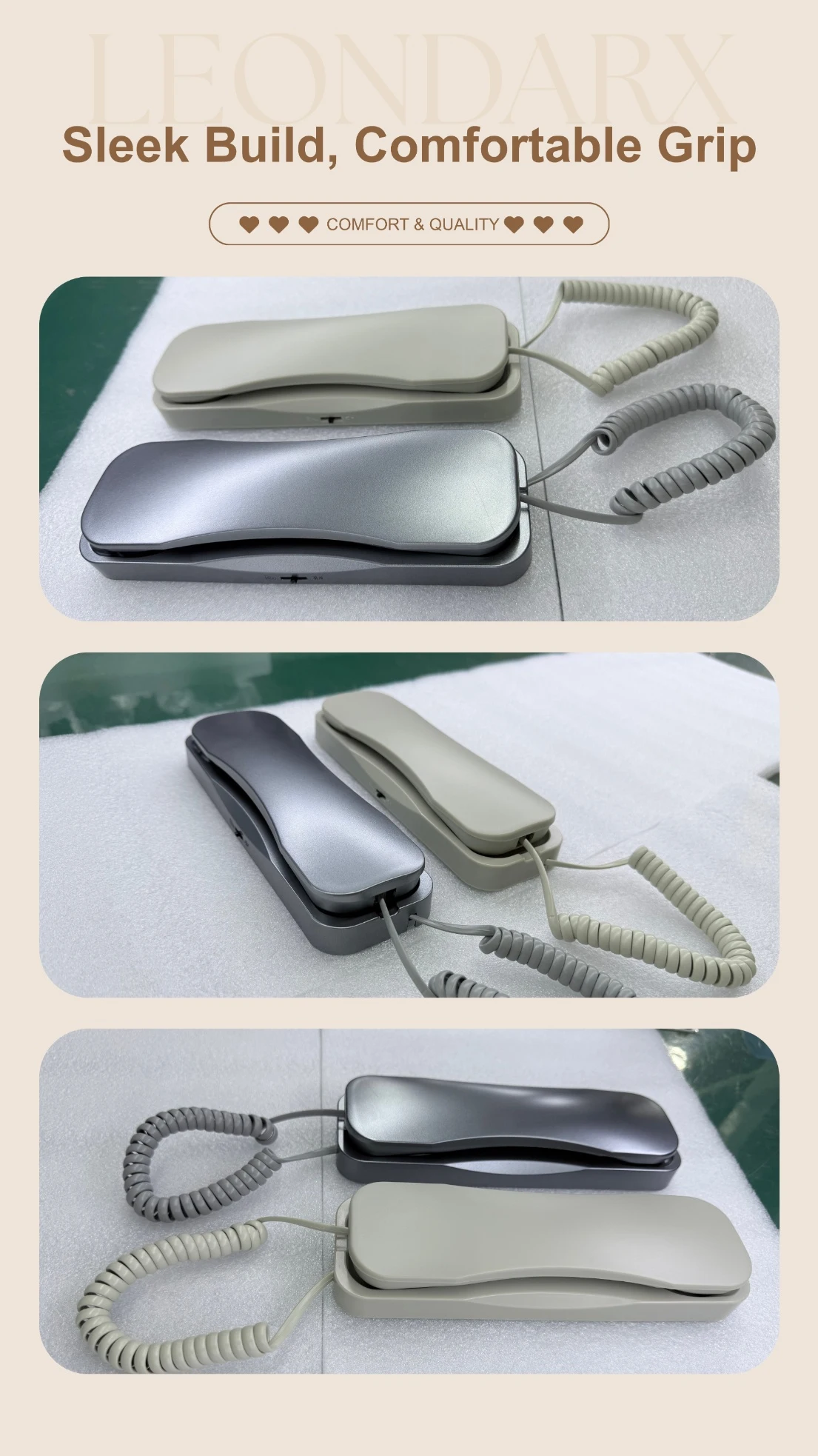 2-Wire E16 Non-Visual Intercom Handset - source product detail