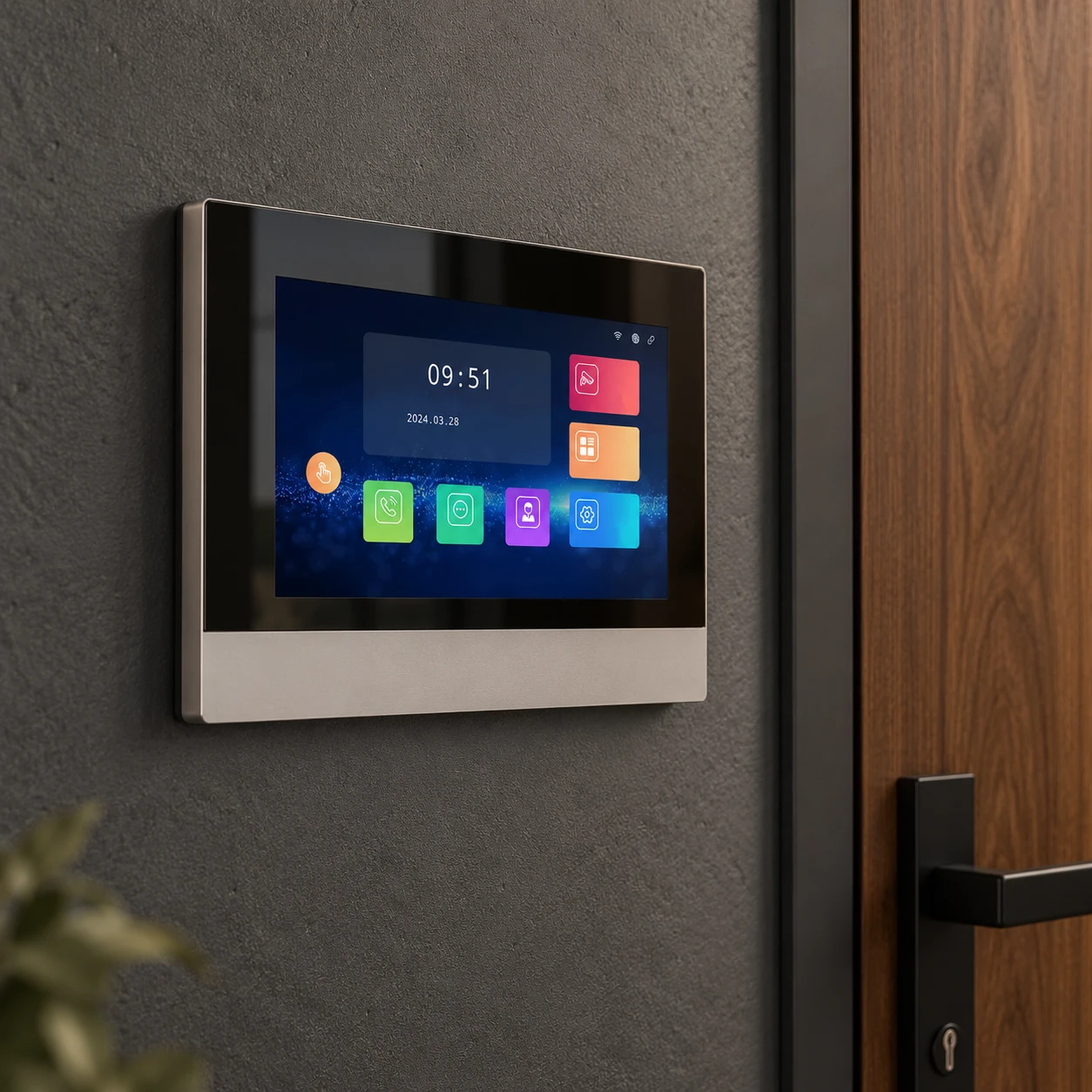 Illustrative installation scene based on 7 Inch Display Digital Indoor Monitor With Touch Screen