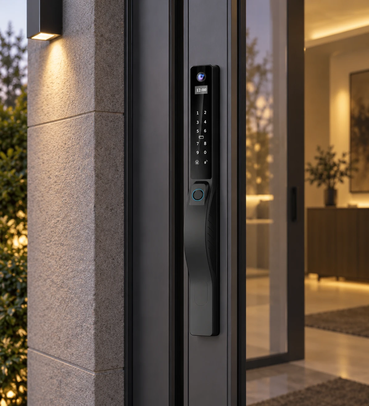 Illustrative daily-use scene based on L1 Automatic Narrow Frame Smart Lock