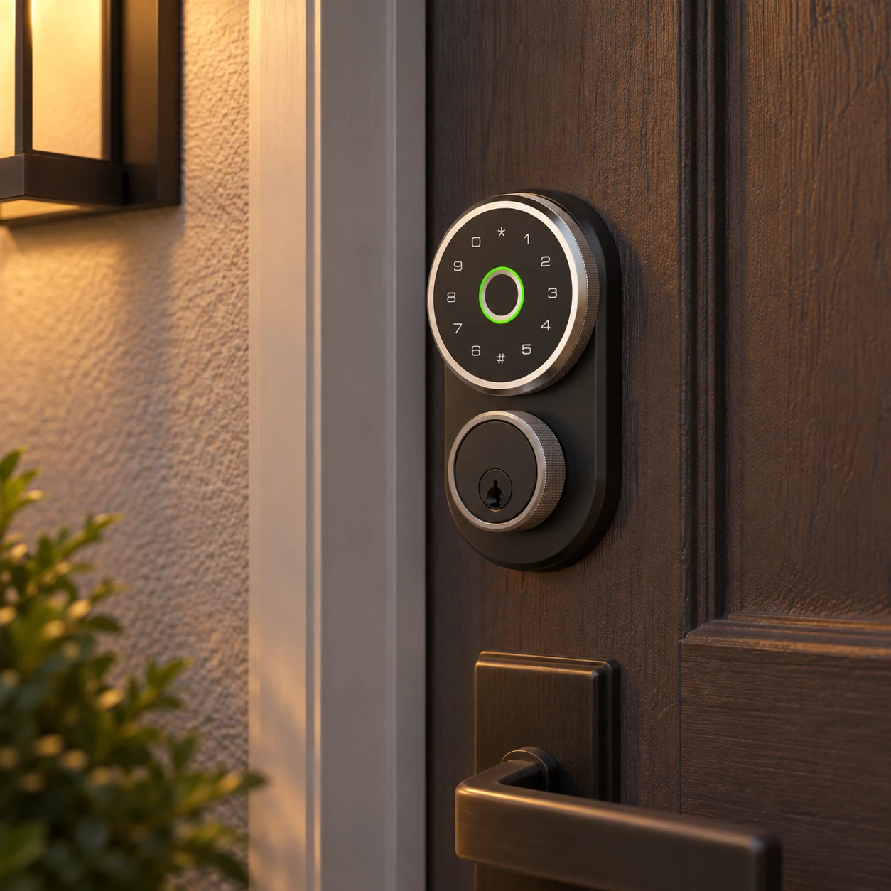 Illustrative daily-use scene based on 108ZML American Standard Smart Lock