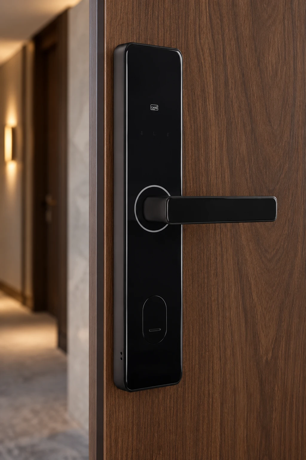 Illustrative installation scene based on 13P Smart Hotel Lock