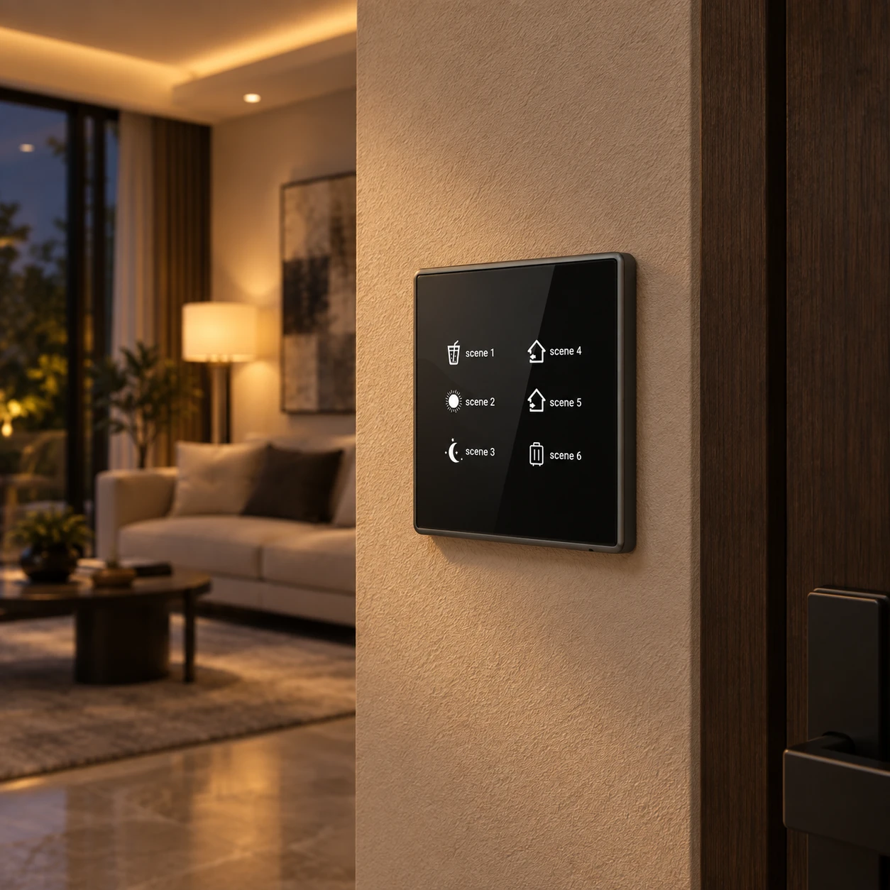 Illustrative daily-use scene based on 3rd Gen CLASSIC Series Smart Switch