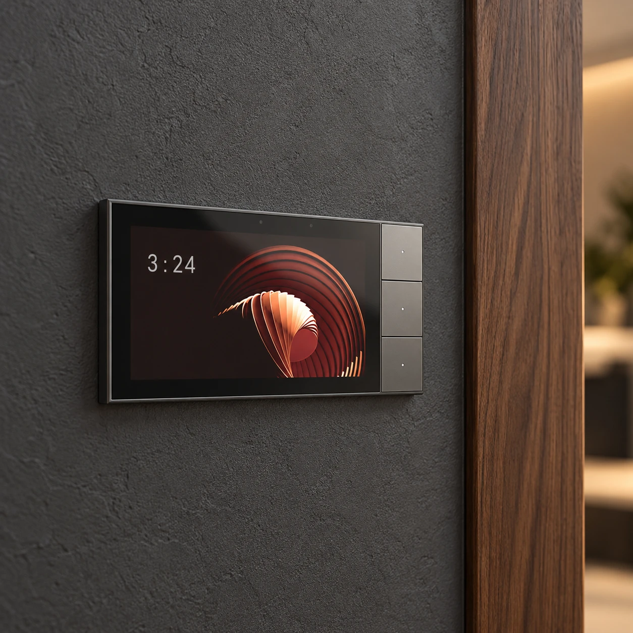 Illustrative installation scene based on Leondarx SK Mini SBUS Smart Panel