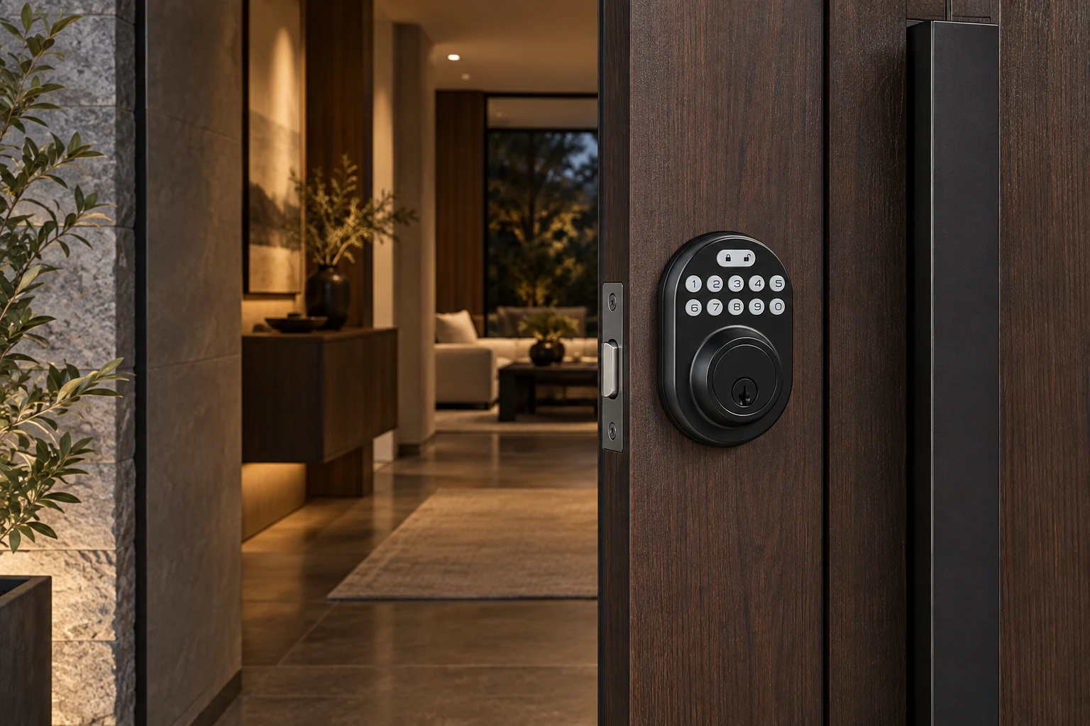 Illustrative application scene based on 104ZML American Standard Smart Lock