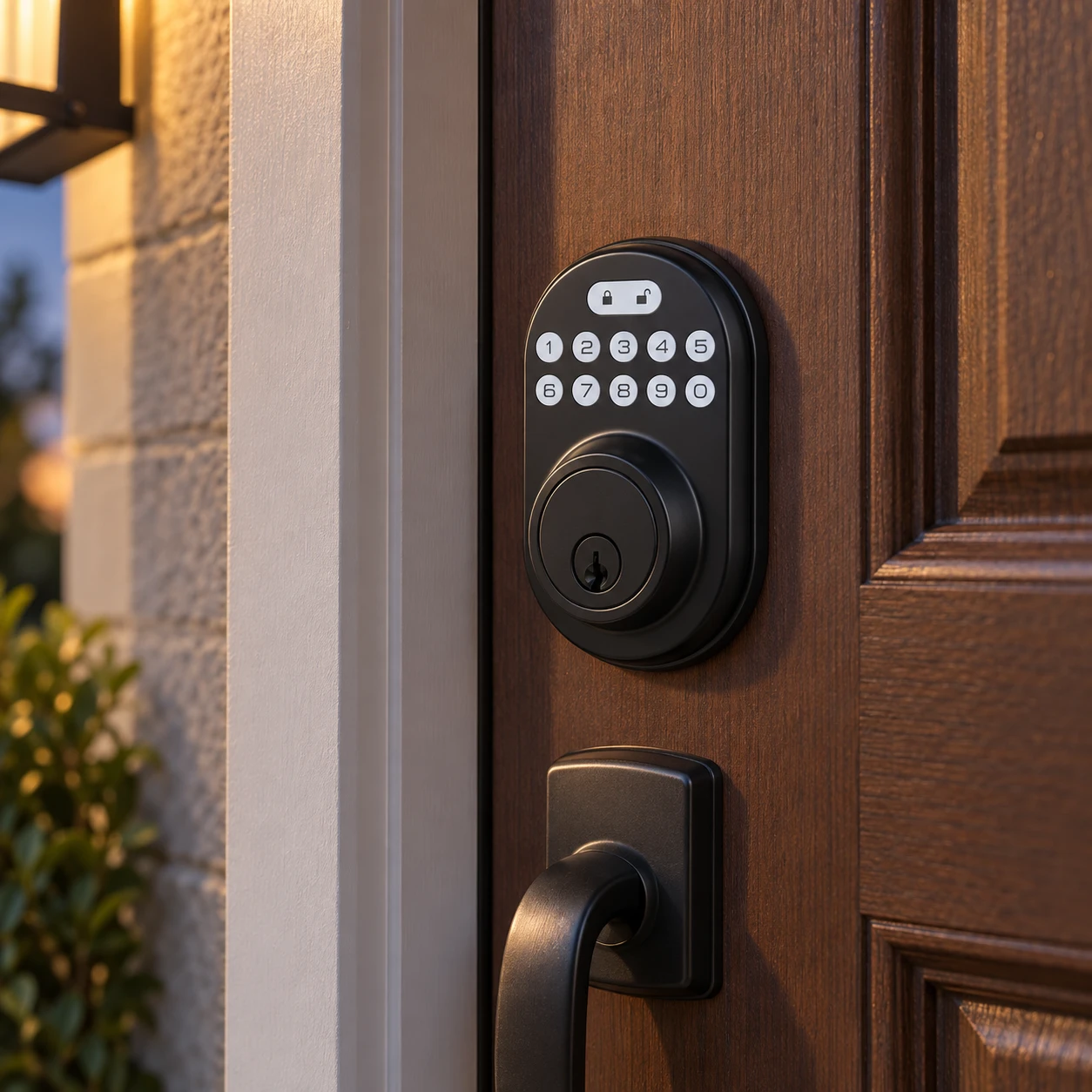 Illustrative daily-use scene based on 104ZML American Standard Smart Lock