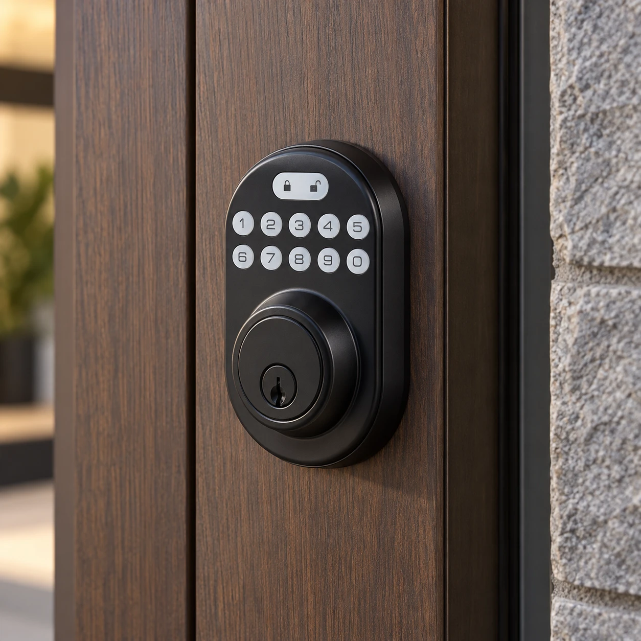 Illustrative installation scene based on 104ZML American Standard Smart Lock