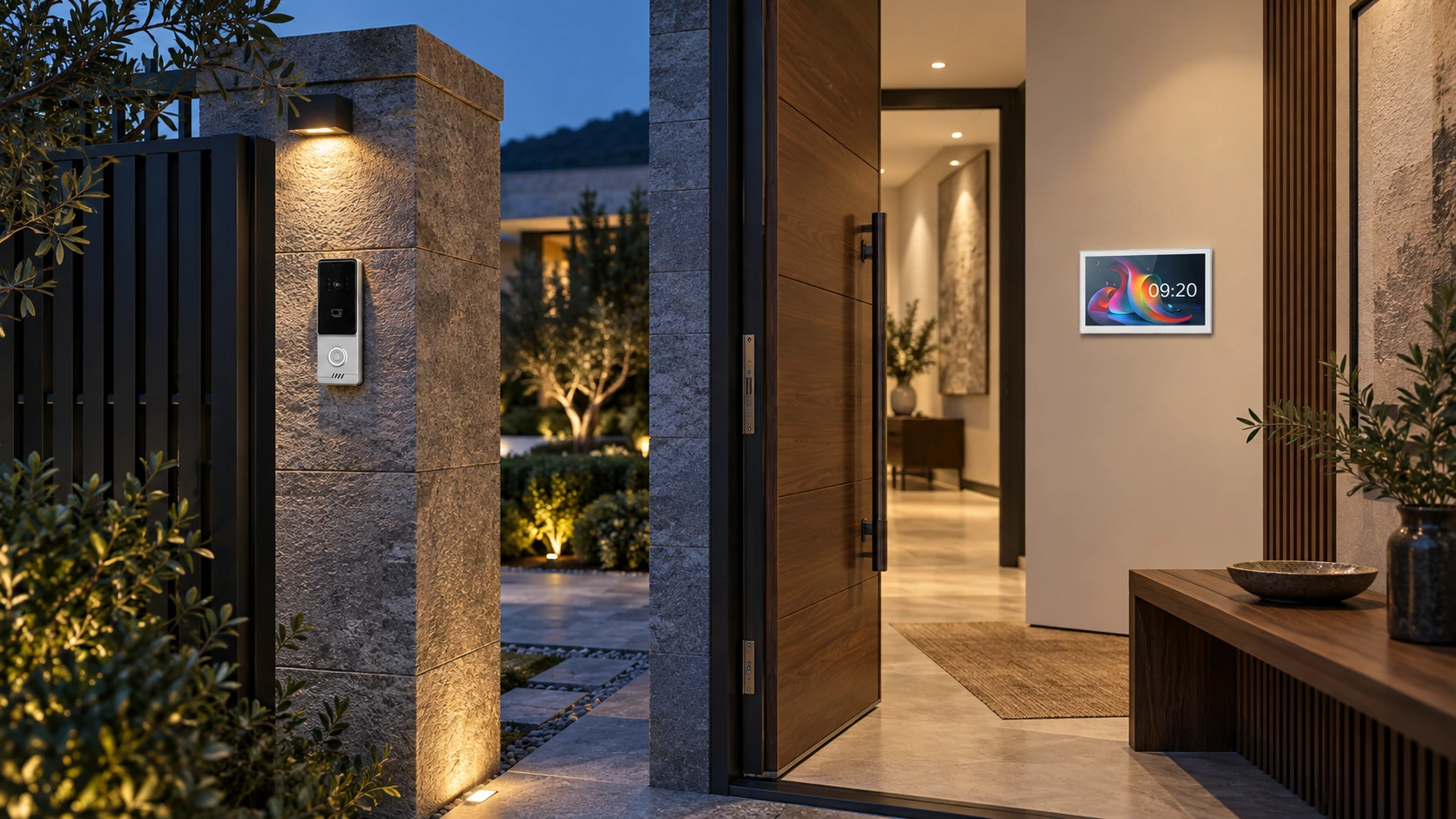 Application concept for villa video intercom